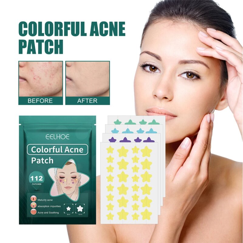 Pimple Patch Spot Treatment Stickers for Face and Body pack of 112 Makeup