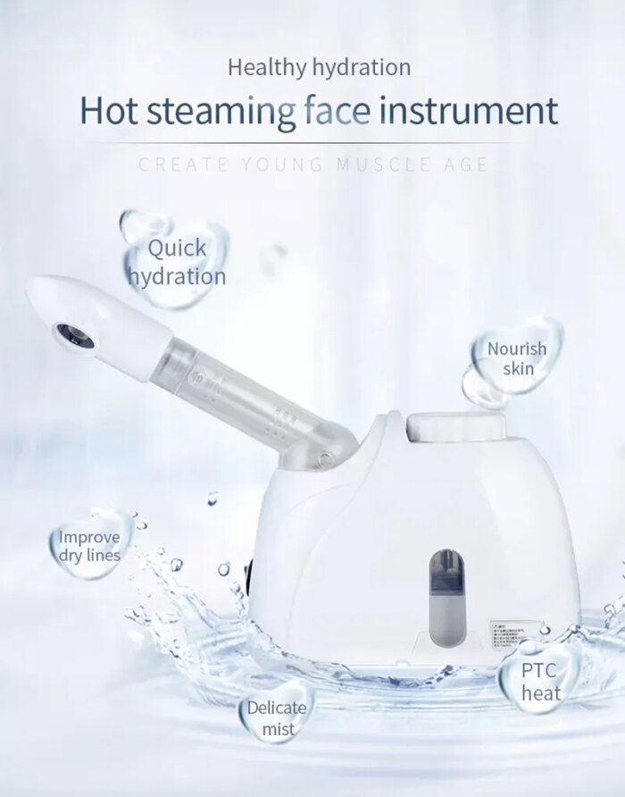 Facial Steamer Warm Mist Humidifier Beauty Tools