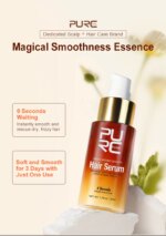 Magic Instant Smoothing Hair Serum – Repair Damaged, Frizzy, and Dry Hair with Professional Leave-In Hair Oil Treatment Hair Care