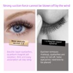 4pcs 3D Reusable No Glue Fake Eyelashes