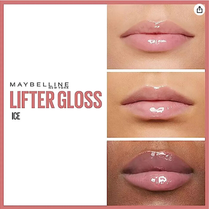 Maybelline New York 3 Pack Lifter Gloss, Ice, Moon & Reef