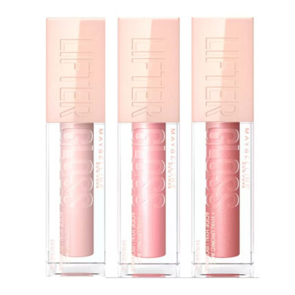 Maybelline New York 3 Pack Lifter Gloss, Ice, Moon & Reef