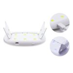 Portable Nail Lamp Dryer USB UV LED – White