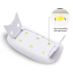 Portable Nail Lamp Dryer USB UV LED – White