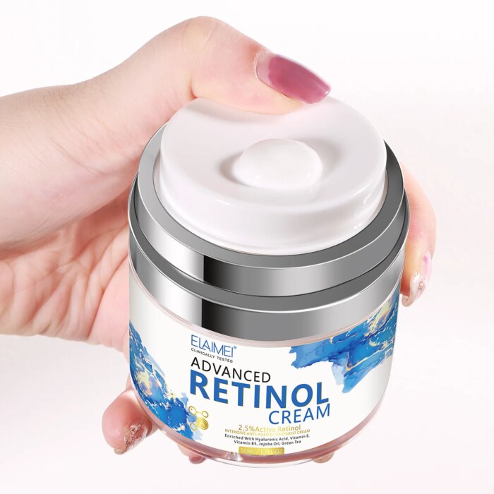 Retinol Face Cream Anti-wrinkle Anti-aging Moisturizing Hyaluronic Acid Vitamin C Facial Cream Skincare Face Whitening Creams Facial Care