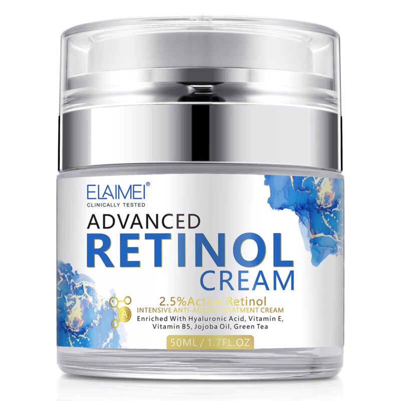 Retinol Face Cream Anti-wrinkle Anti-aging Moisturizing Hyaluronic Acid Vitamin C Facial Cream Skincare Face Whitening Creams Facial Care