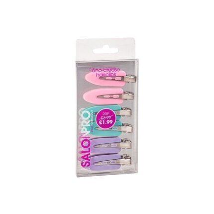 Beauty SalonPro Pastel No Crease Clips BEAU241