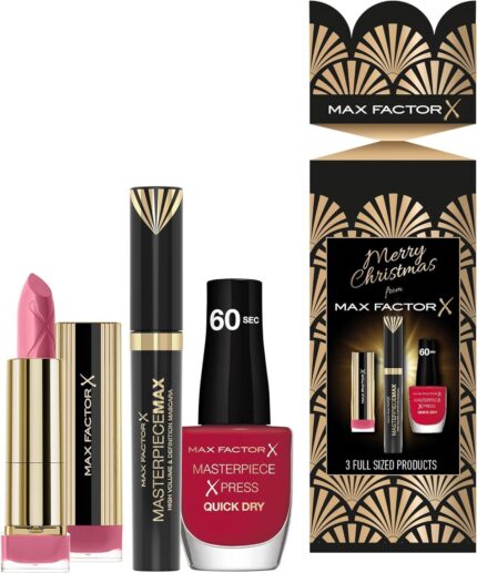 Max Factor Christmas Cracker 3 Piece Gift Set