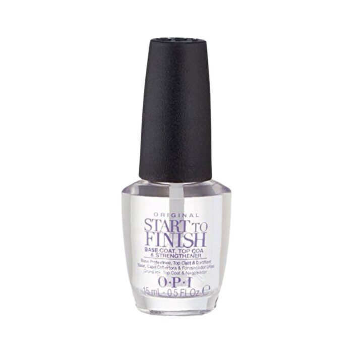 OPI Start To Finish 3 in 1 Treatment Base Coat, Top Coat & Strengthener