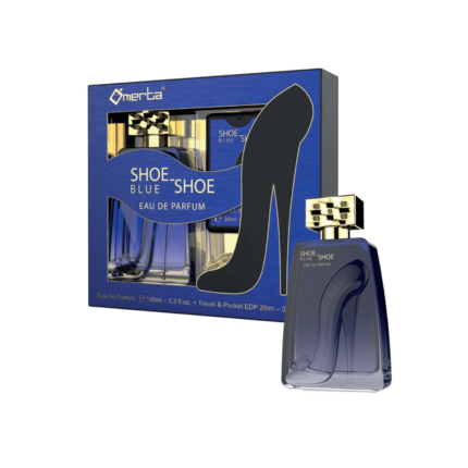 Omerta EDP 100ml Shoe Shoe Blue Set With Pocket Perfume OM-SP094