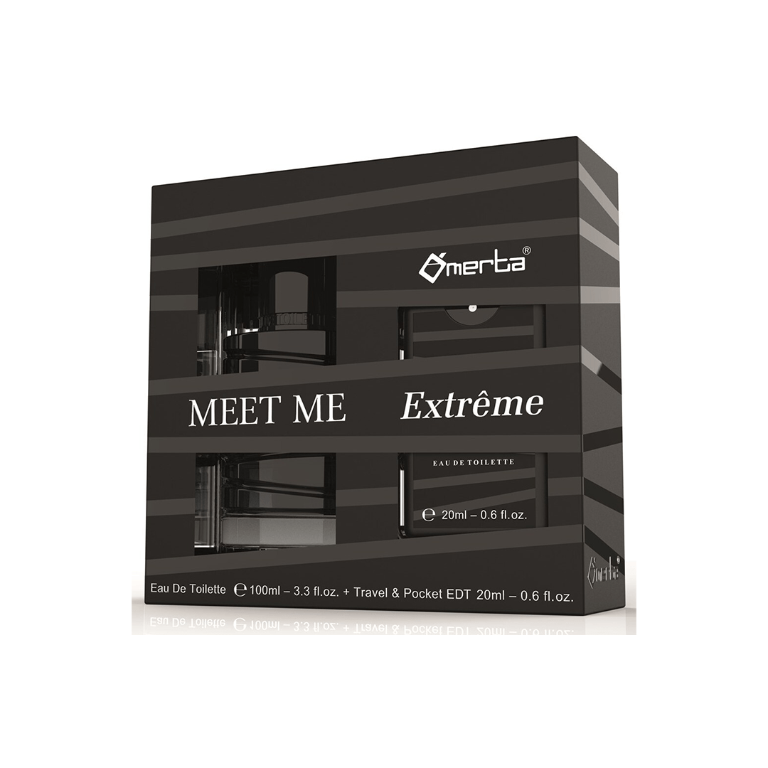 Omerta EDT 100ml Meet Me Extreme Set With Pocket Perfume OM-SP155