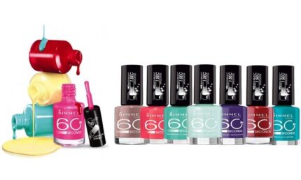 Rimmel London Assorted 60 Second Rita Ora Super Shine Nail Polish Pack Of 8