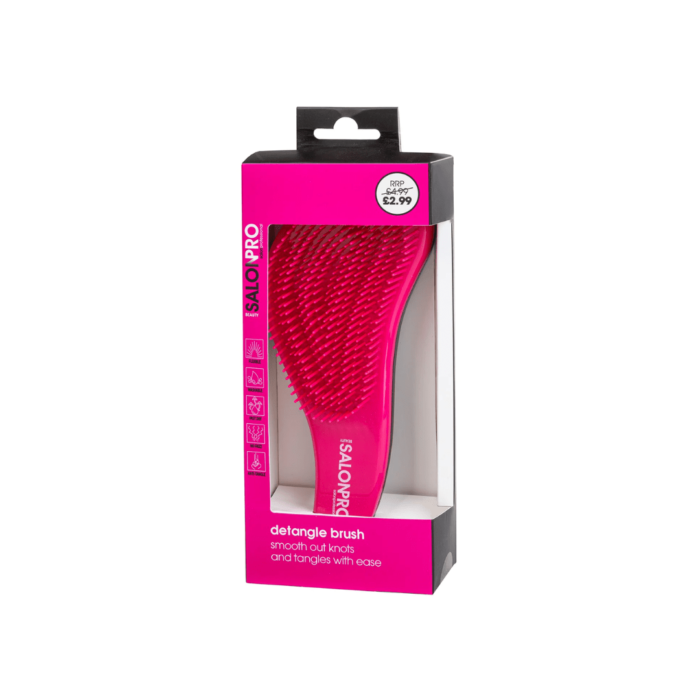 SalonPro Detangle Brush Pink