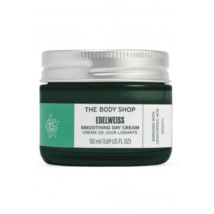 The Body Shop  

  
    
    Smoothing Day Cream Edelweiss Vegan 50ml for Enriched Fresher Smoother Skin